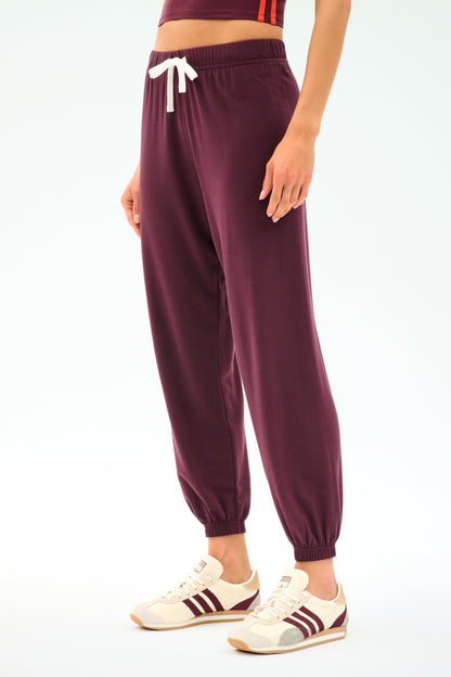 Andie Oversized Fleece Sweatpant - Splits59