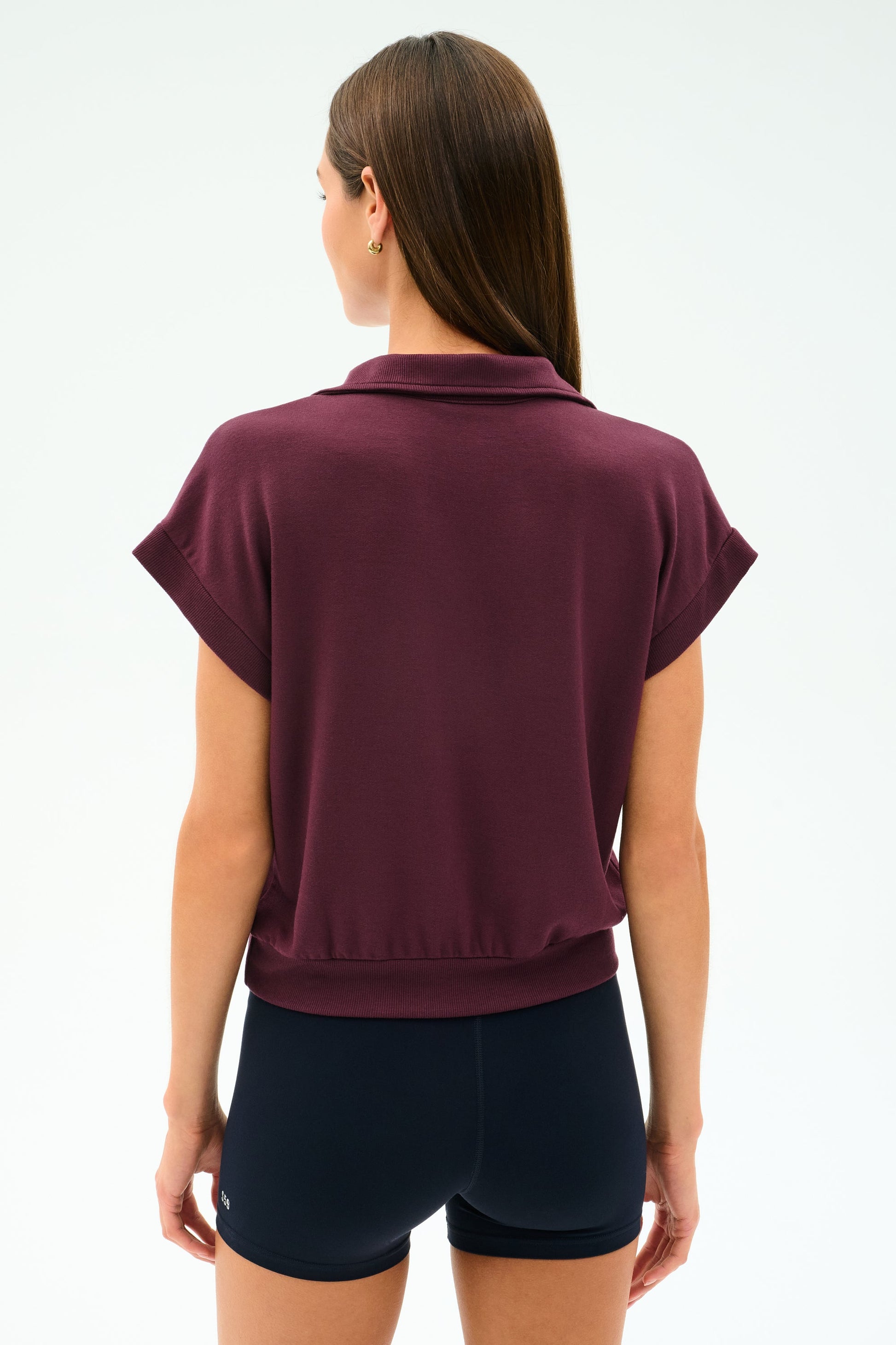 Evie Fleece Sleeveless Polo - Splits59