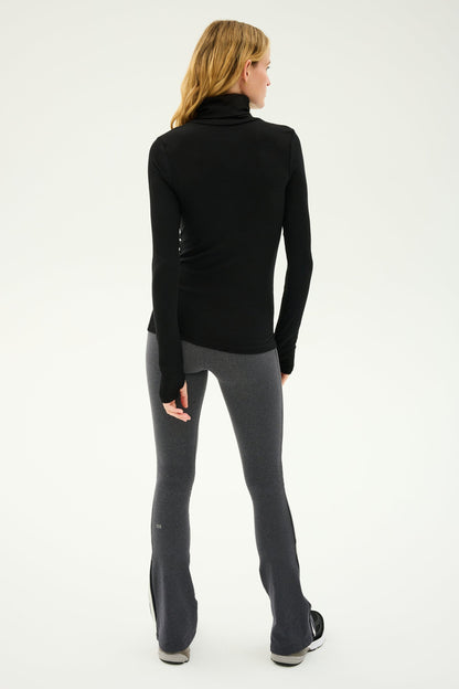 Jackson Rib Full Length Turtleneck - Splits59