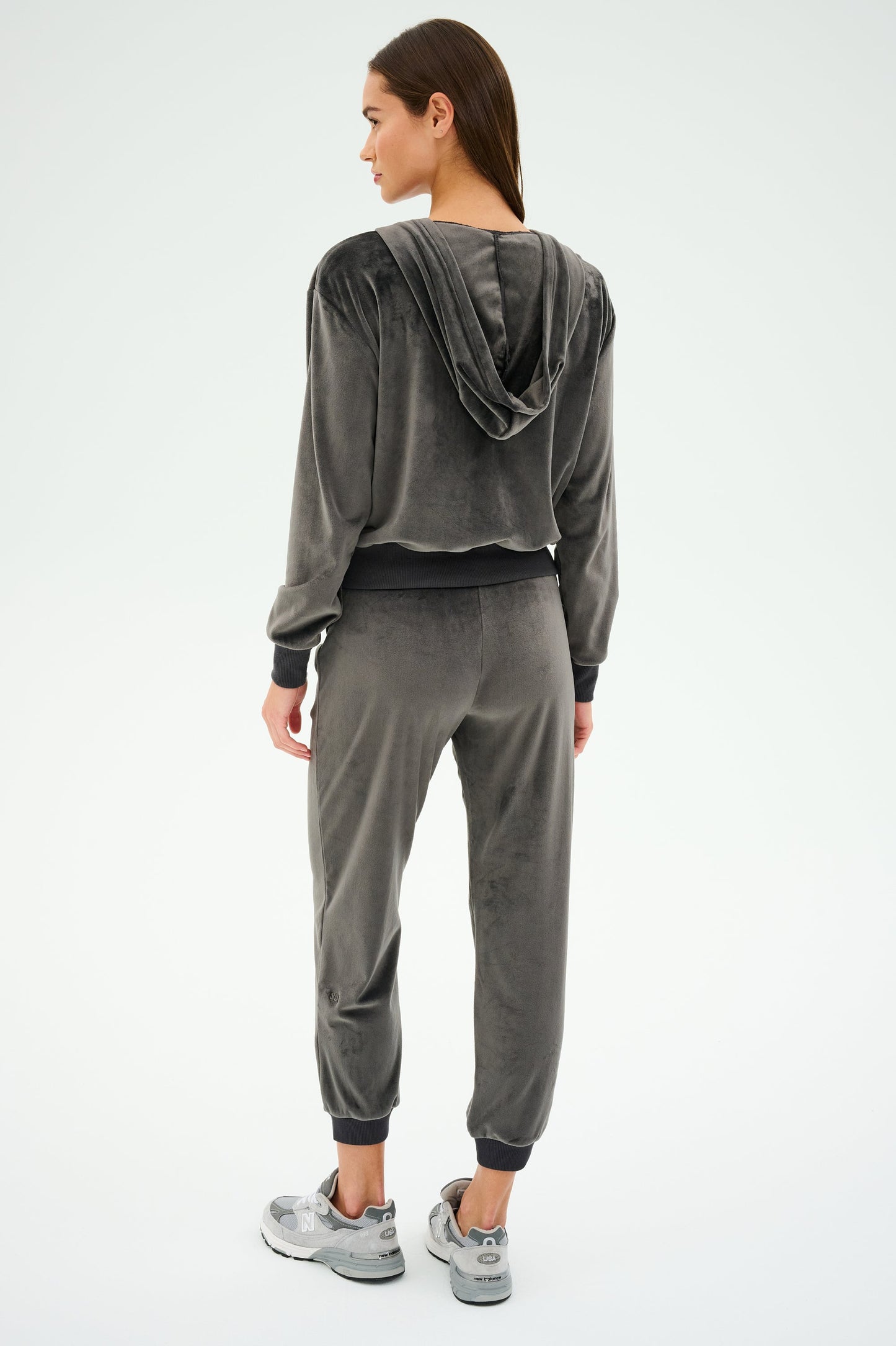 Rhys Velour Zip Up Hoodie - Splits59