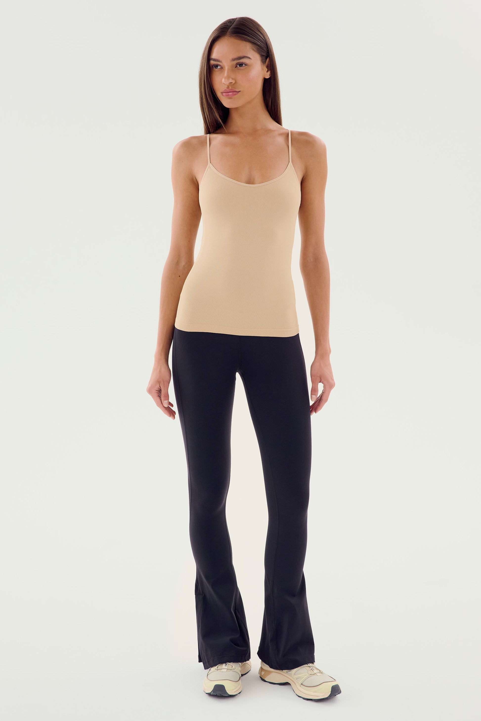 Loren Seamless Waist Length Tank - Splits59