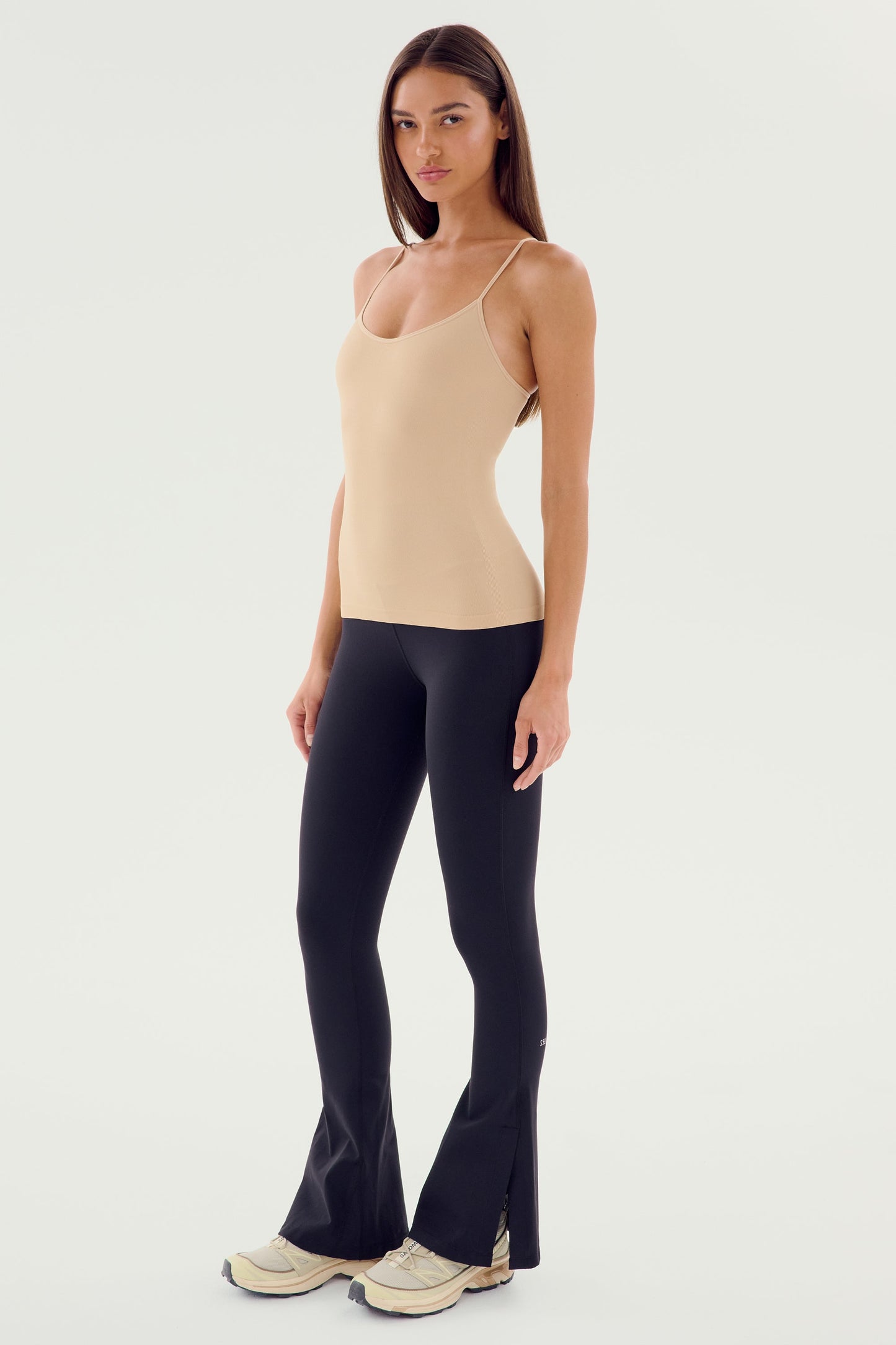 Loren Seamless Waist Length Tank - Splits59