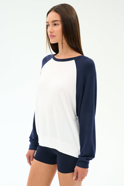 Andie Oversized Colorblock Fleece - Splits59