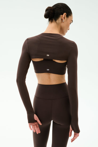 Amelia Airweight Lite Shrug - Splits59