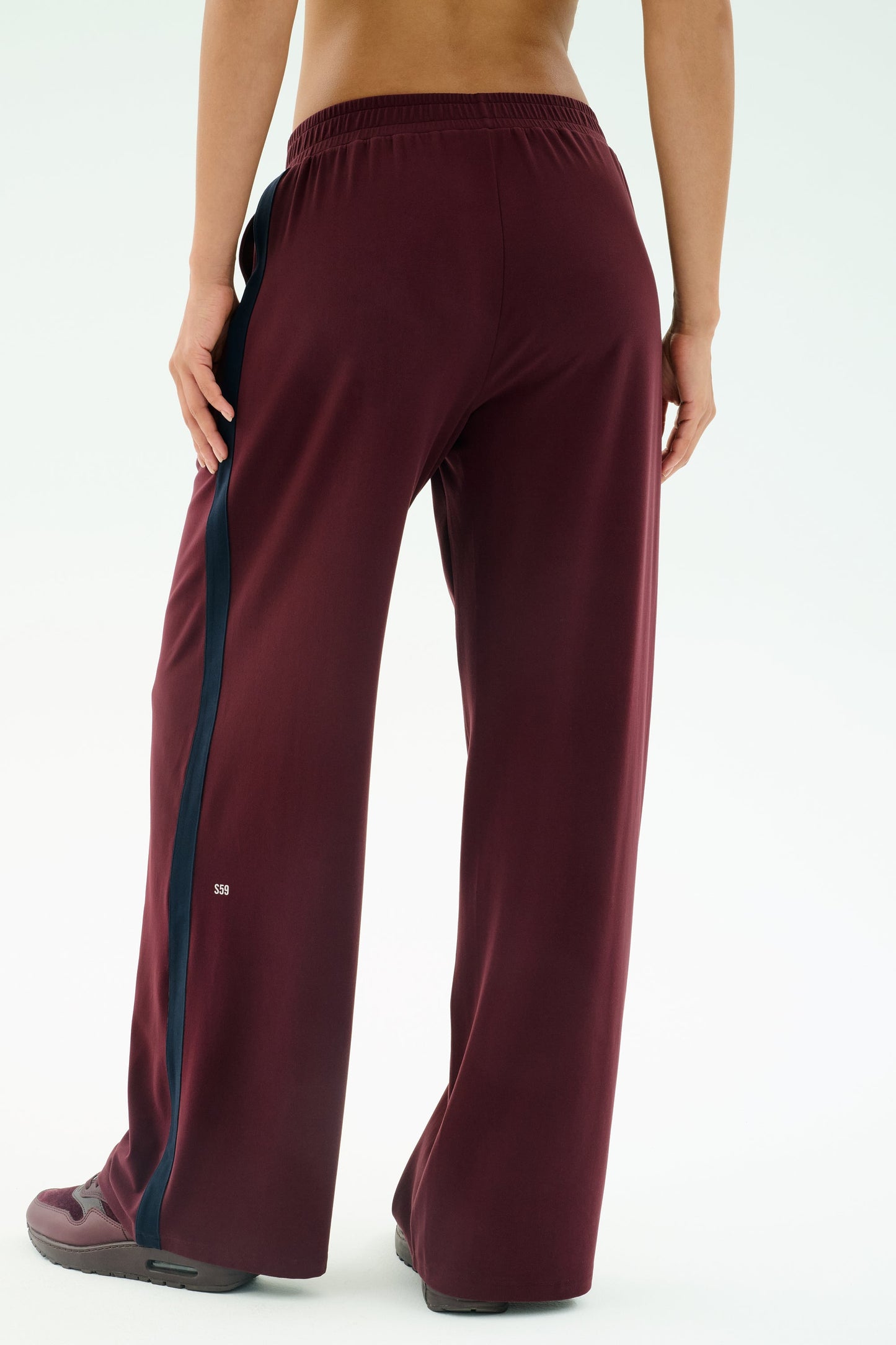 Luca Airweight Trouser with Stripe - Splits59