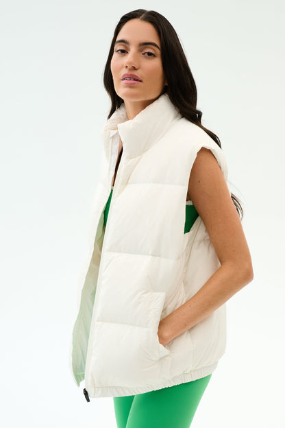 Summit Nylon Puffer Vest - Splits59