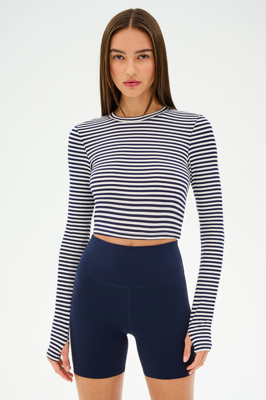 Louise Rib Long Sleeve Crop - Splits59