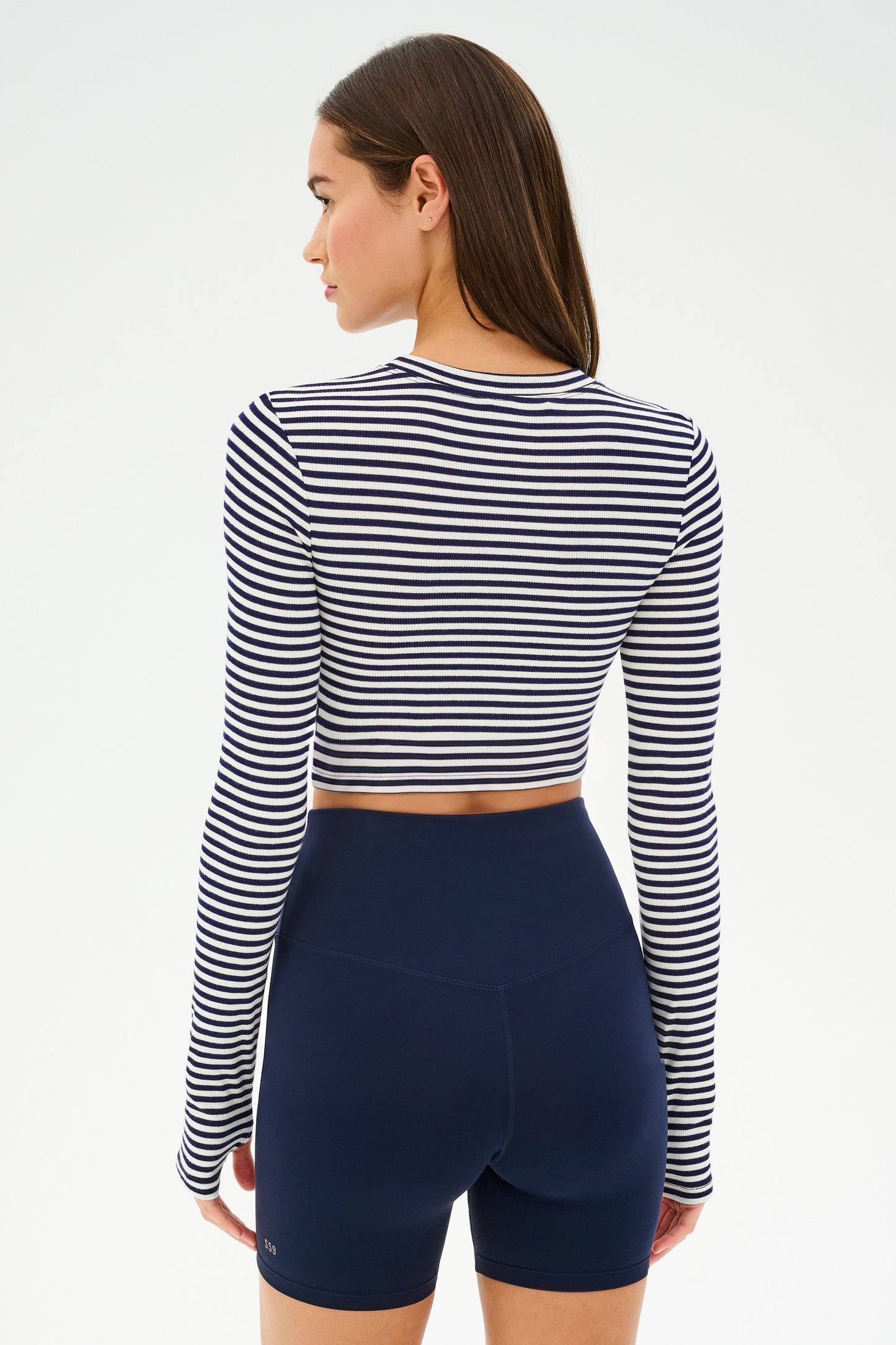 Louise Rib Long Sleeve Crop - Splits59