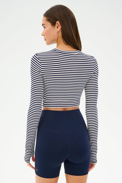 Louise Rib Long Sleeve Crop - Splits59