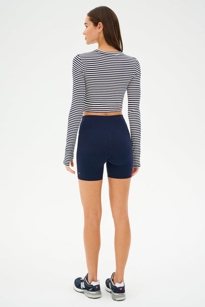 Louise Rib Long Sleeve Crop - Splits59