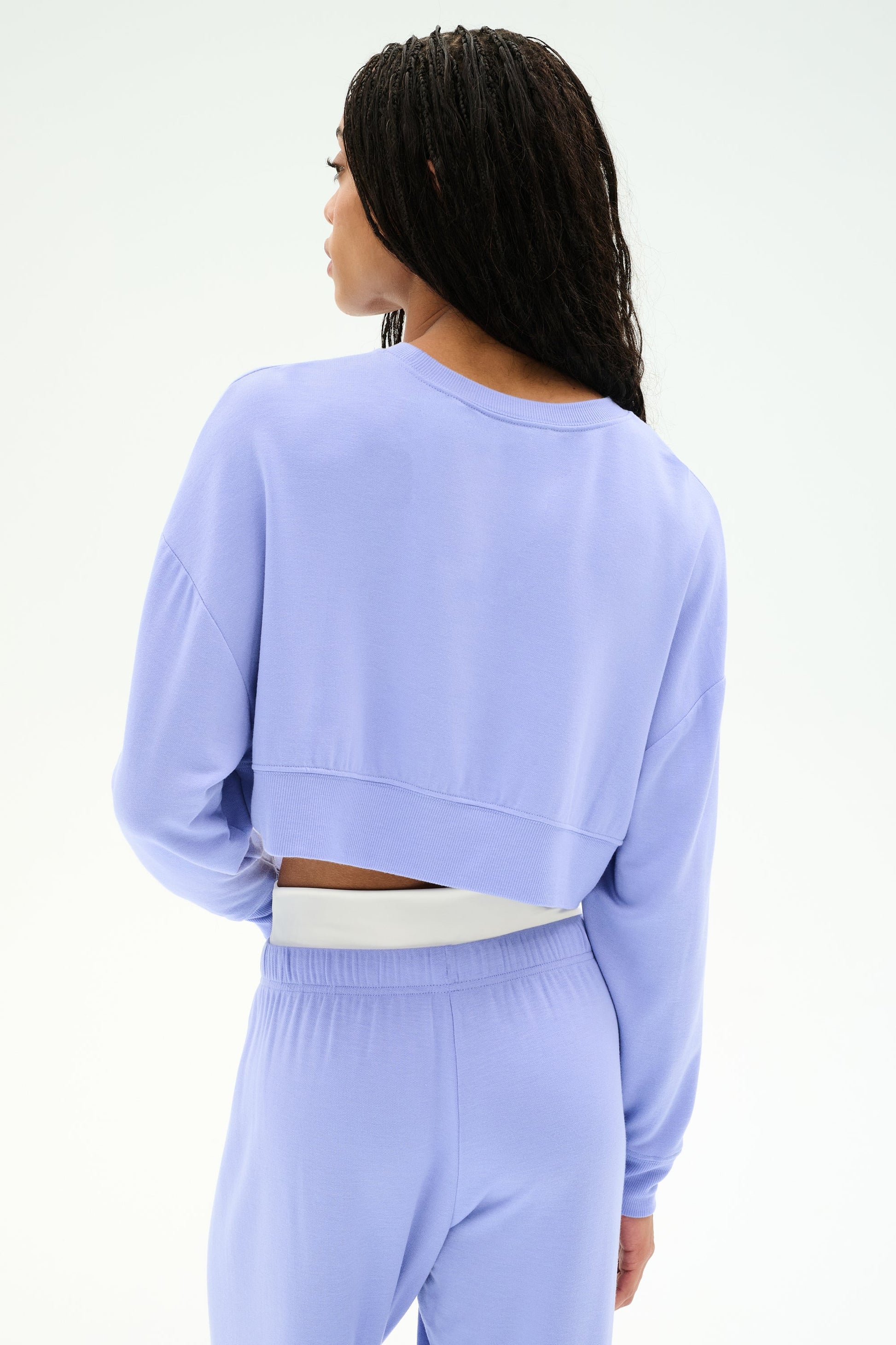 Noah Fleece Crop Sweatshirt - Splits59