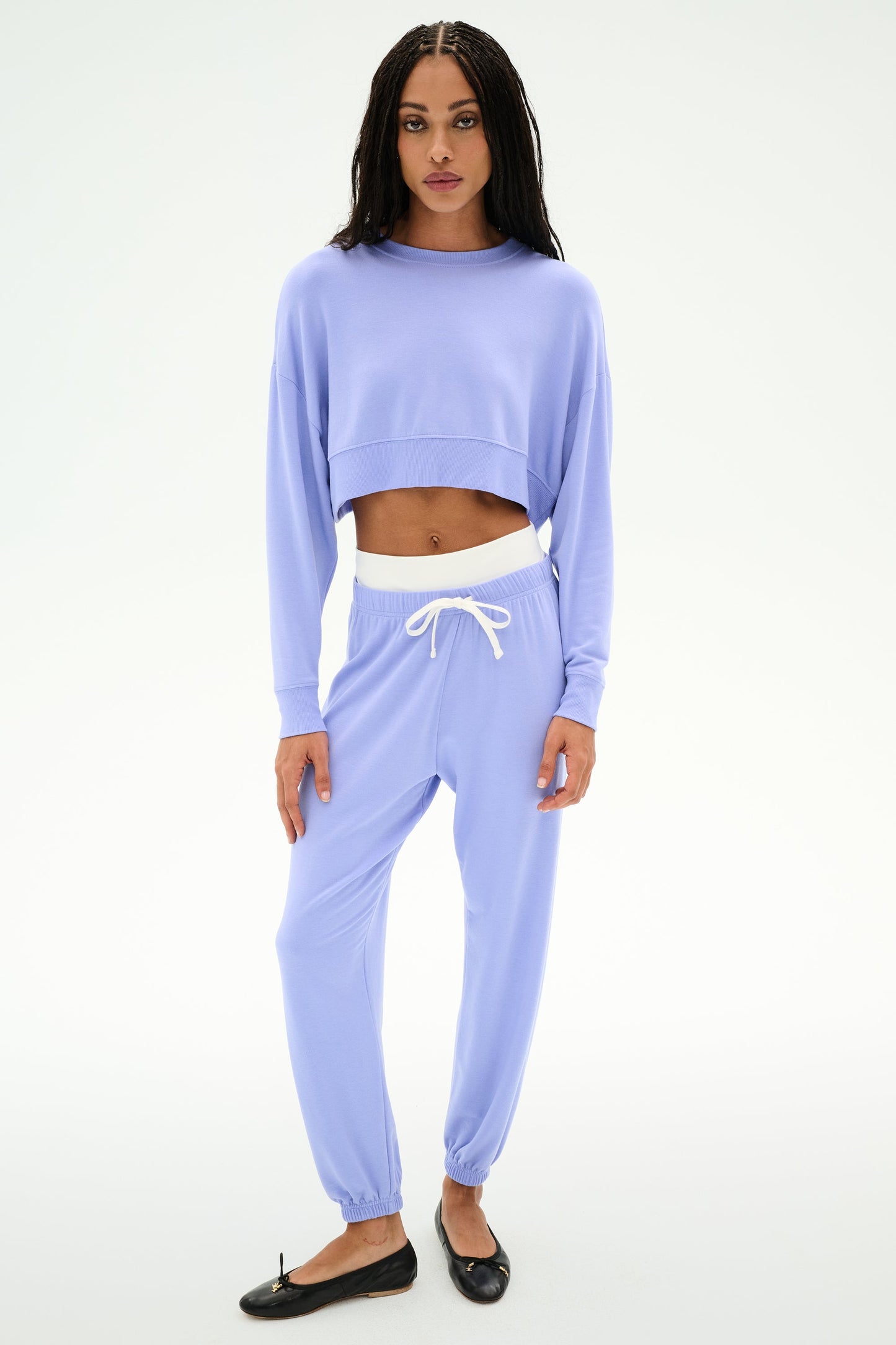 Noah Fleece Crop Sweatshirt - Splits59