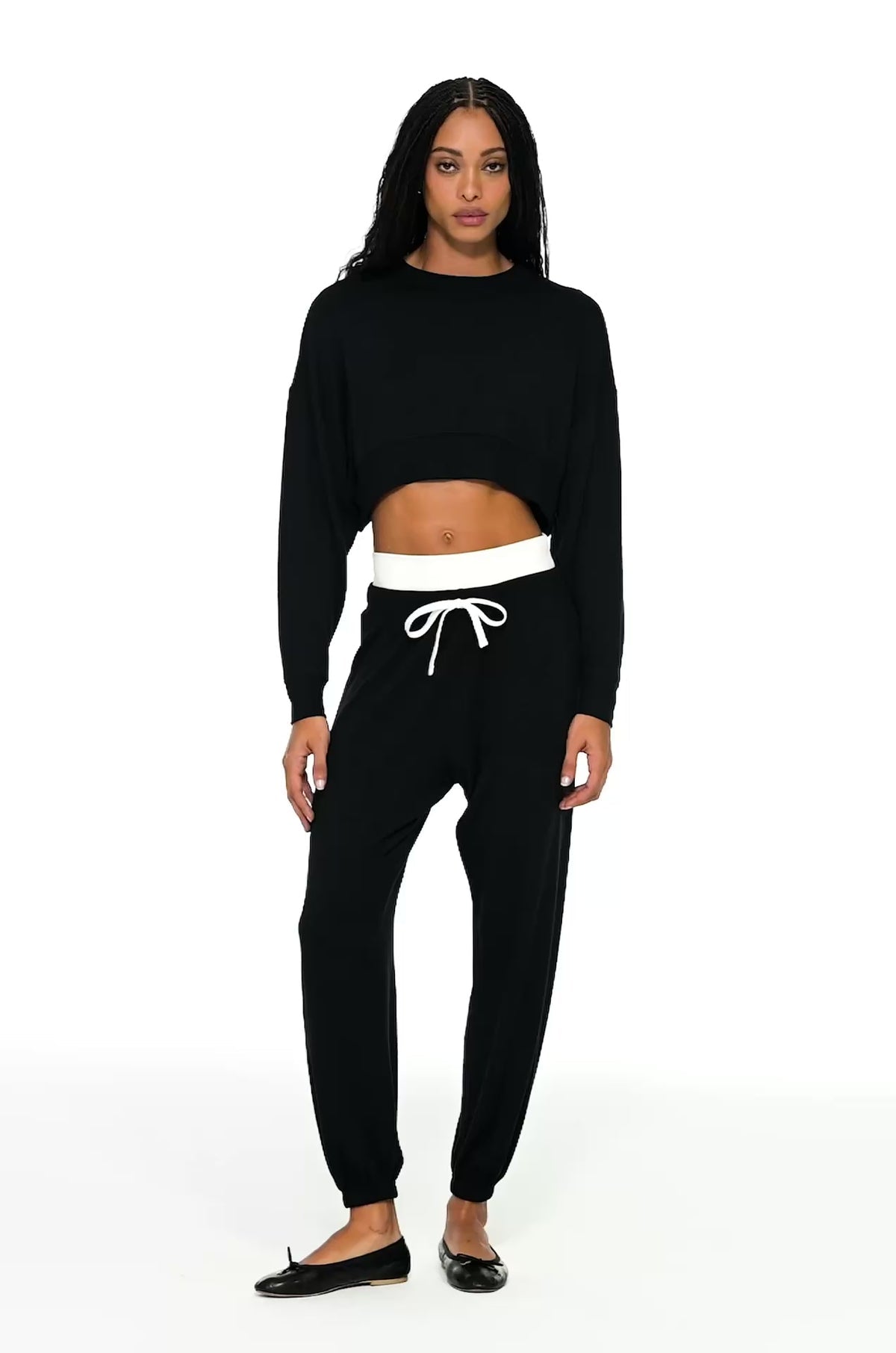 Noah Fleece Crop Sweatshirt - Splits59