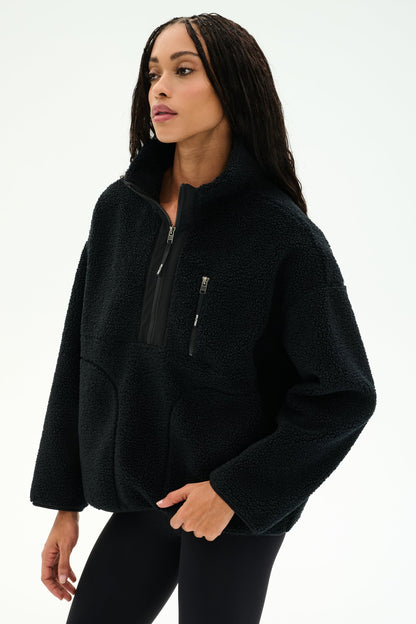 Reese Sherpa Half Zip Pullover - Splits59