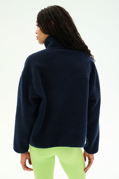 Reese Sherpa Half Zip Pullover - Splits59