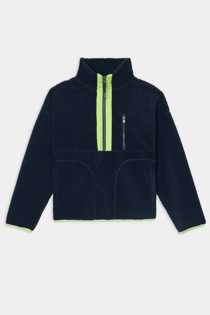 Reese Sherpa Half Zip Pullover - Splits59