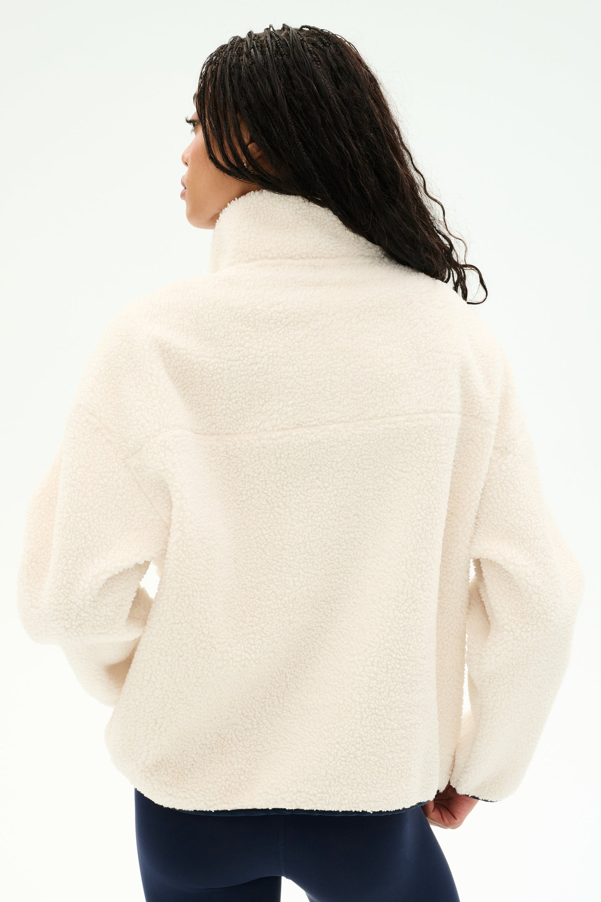 Reese Sherpa Half Zip Pullover - Splits59
