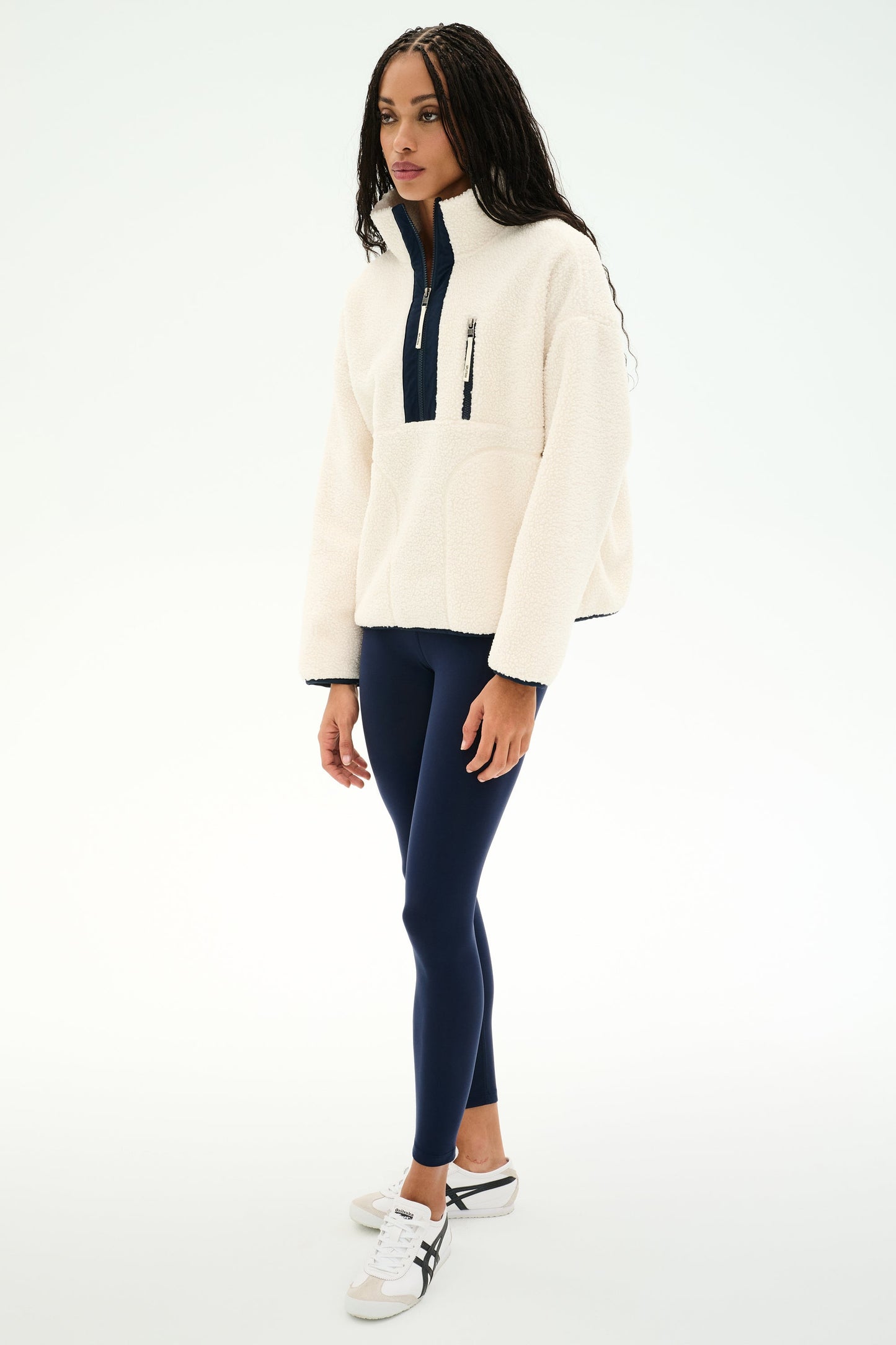 Reese Sherpa Half Zip Pullover - Splits59