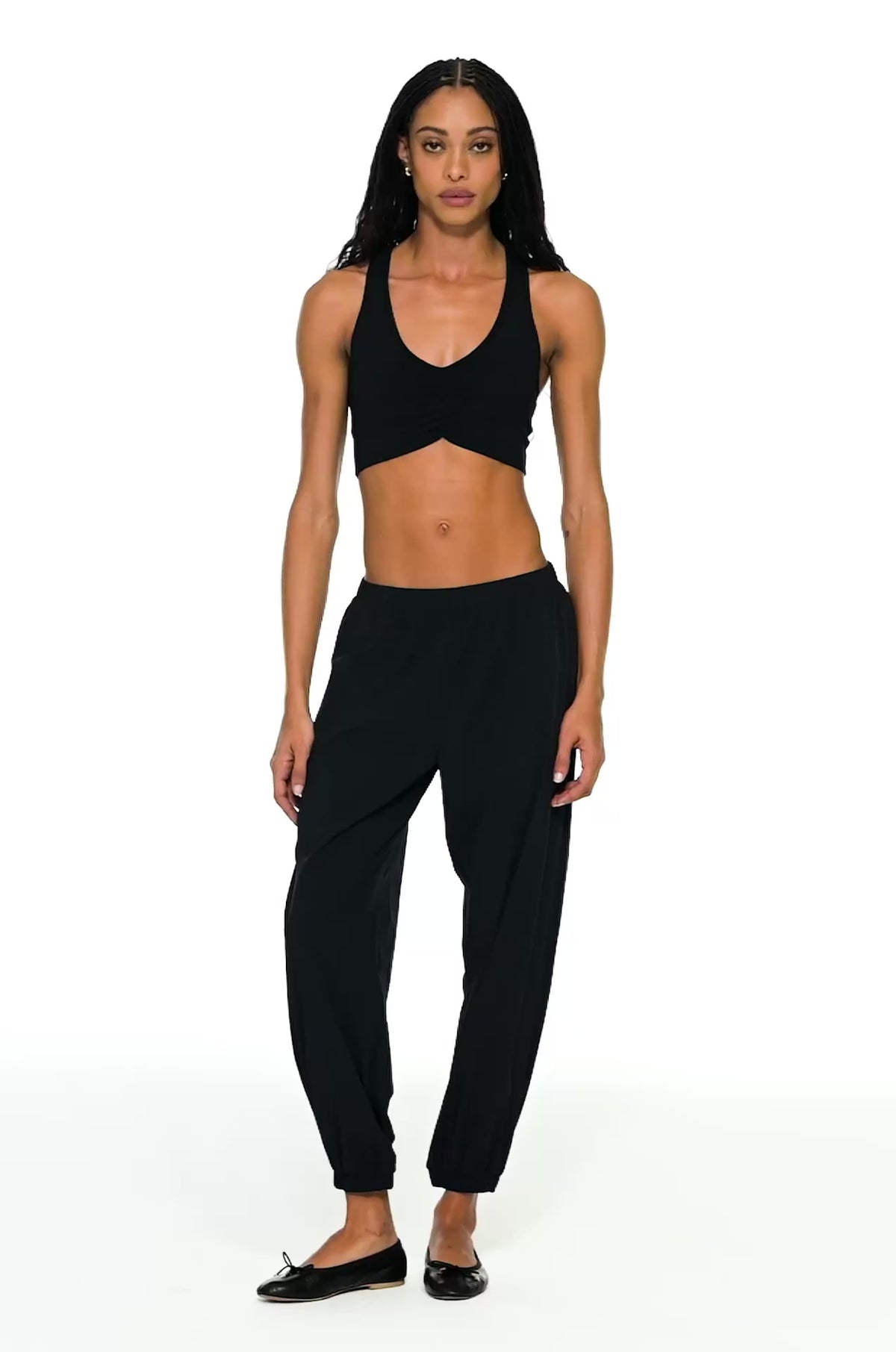 Megan Woven Nylon Jogger - Splits59