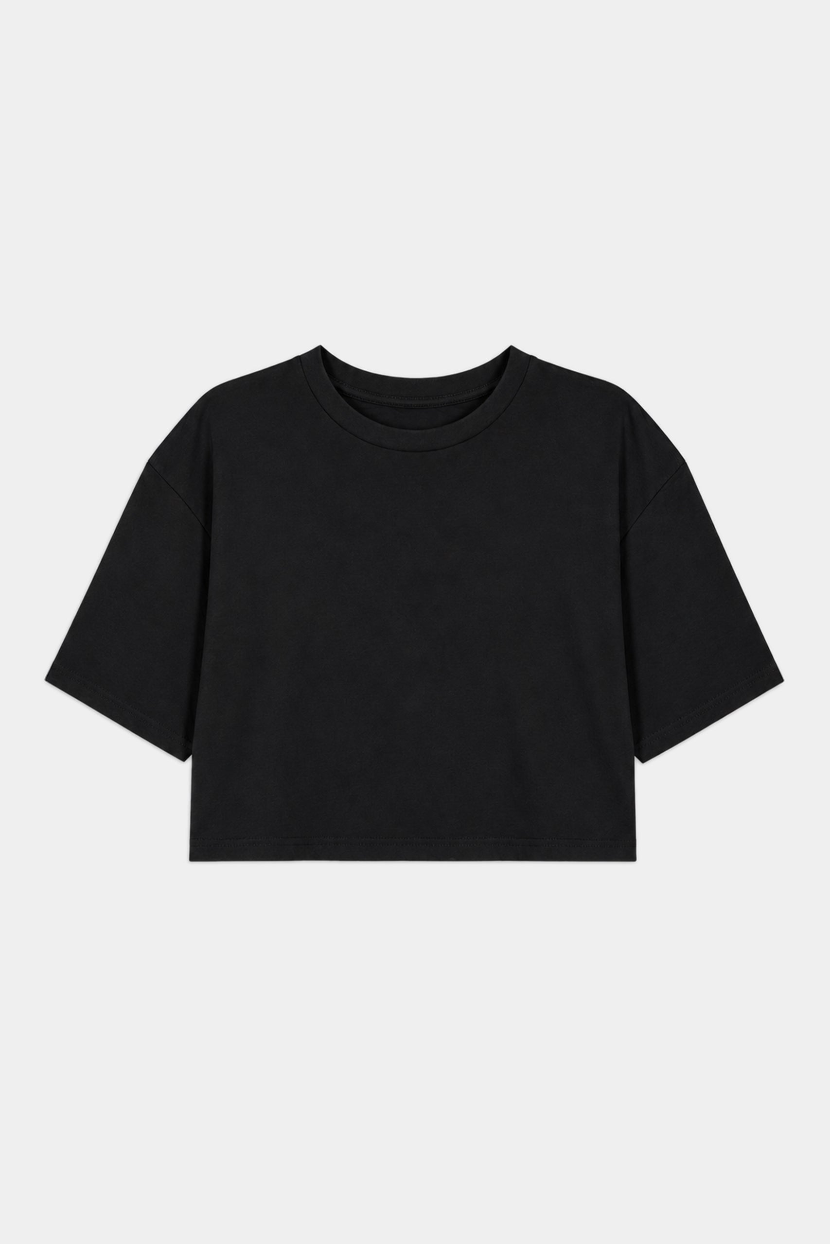 Djuna Oversized Crop Jersey Tee - Splits59
