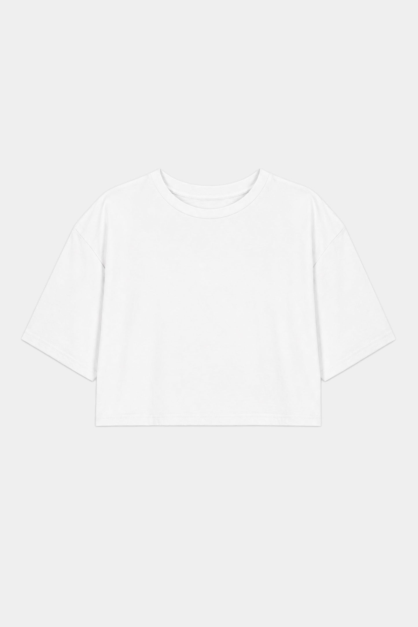Djuna Oversized Crop Jersey Tee - Splits59
