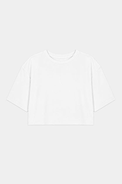 Djuna Oversized Crop Jersey Tee - Splits59