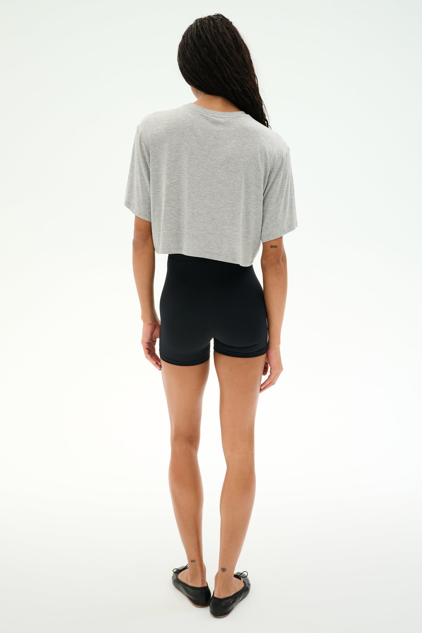 Djuna Oversized Crop Jersey Tee - Splits59