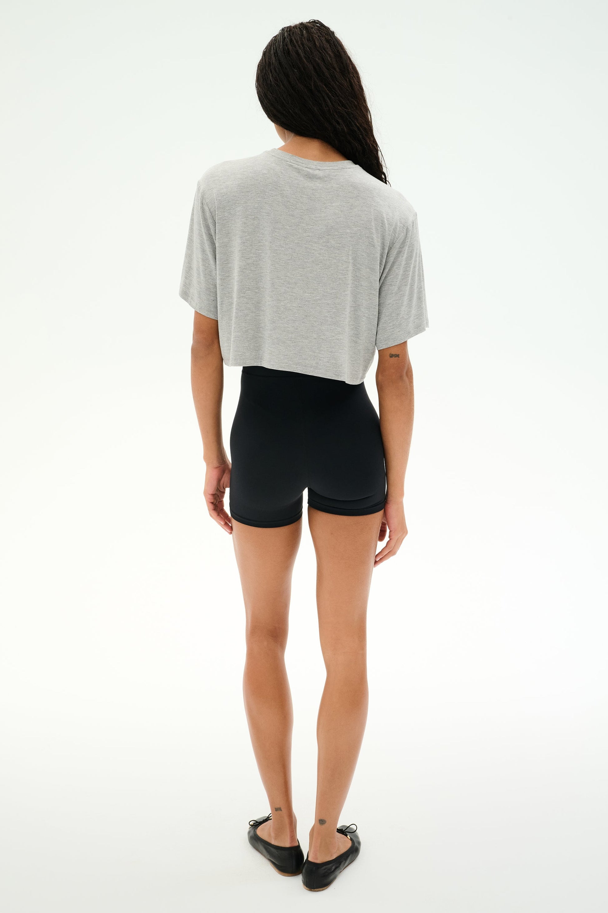 Djuna Oversized Crop Jersey Tee - Splits59