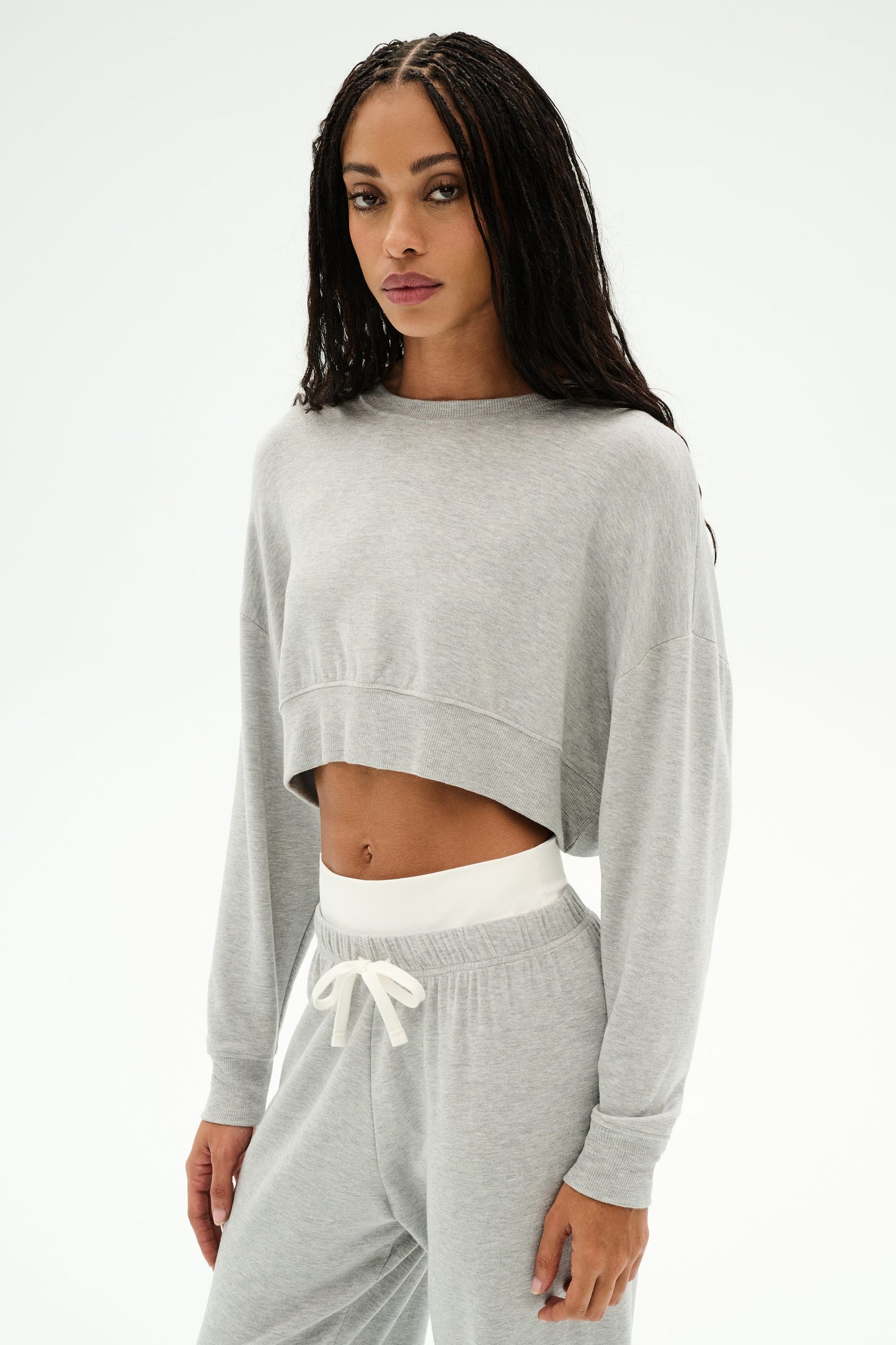 Noah Fleece Crop Sweatshirt - Splits59