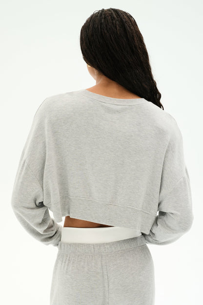 Noah Fleece Crop Sweatshirt - Splits59