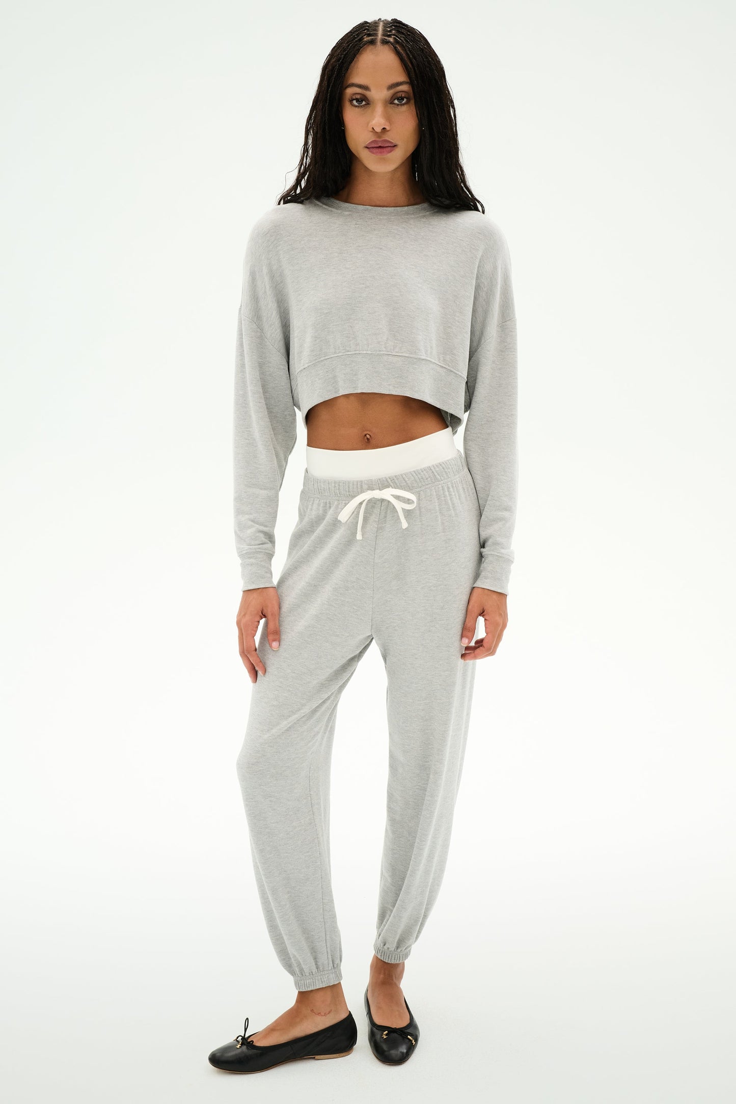 Noah Fleece Crop Sweatshirt - Splits59
