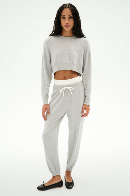 Noah Fleece Crop Sweatshirt - Splits59