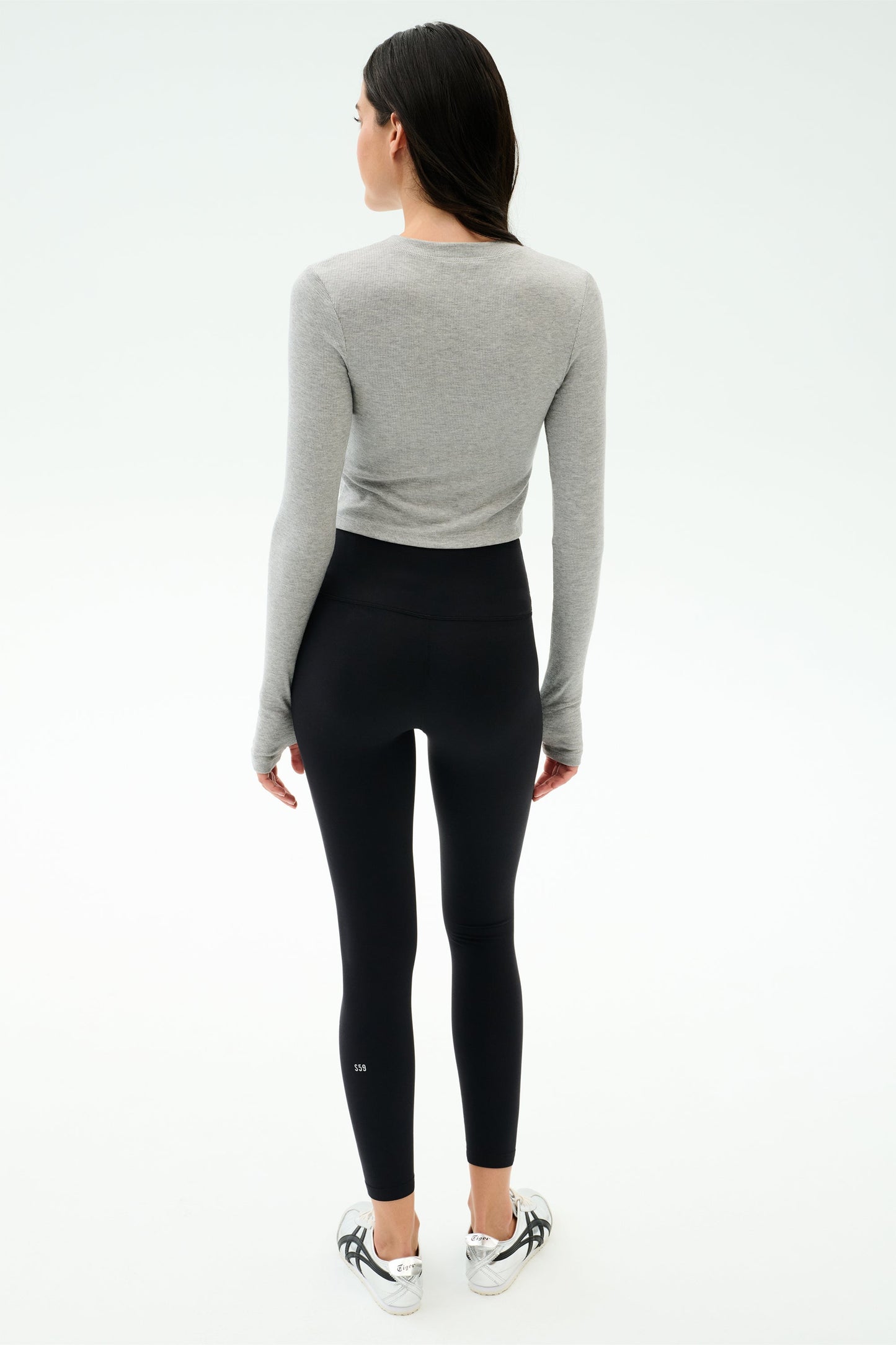 Louise Rib Long Sleeve Crop - Splits59