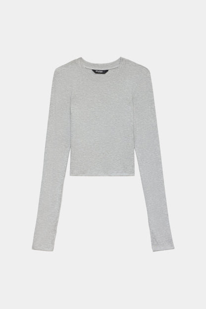 Louise Rib Long Sleeve Crop - Splits59